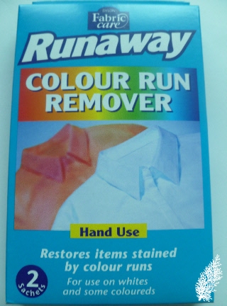 How to Remove Colour Run from White Clothes