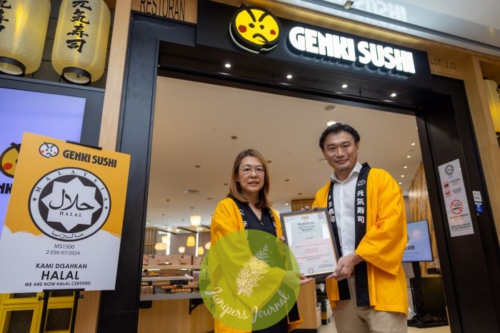 Genki Sushi Adds A Pearl To Their Crown With Halal Certification