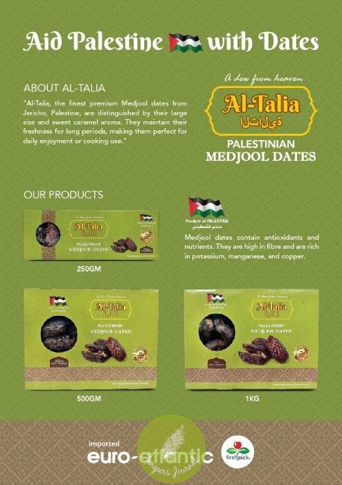 Aid Palestine with Dates – A Charity Initiative