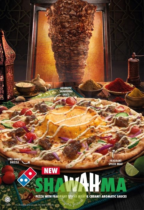 Domino’s Unleashes WAH-someness With The All-New ShaWAHma Pizza