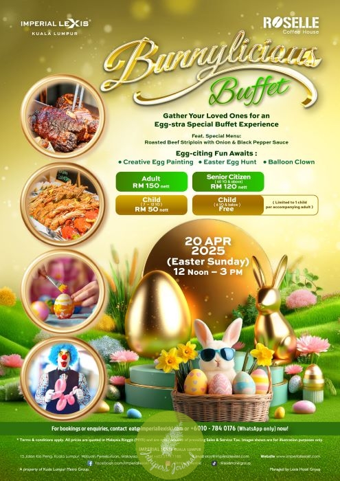 Celebrate An Egg-stra Special Easter At Imperial Lexis Kuala Lumpur
